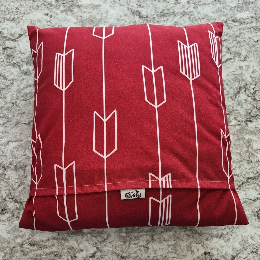 Tandem For Two Illinois Pillow Nwot